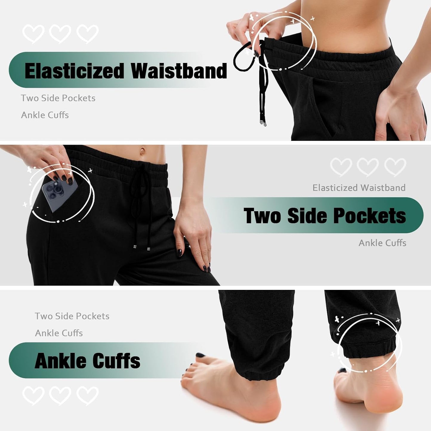 Premium Soft Tapered Active Joggers